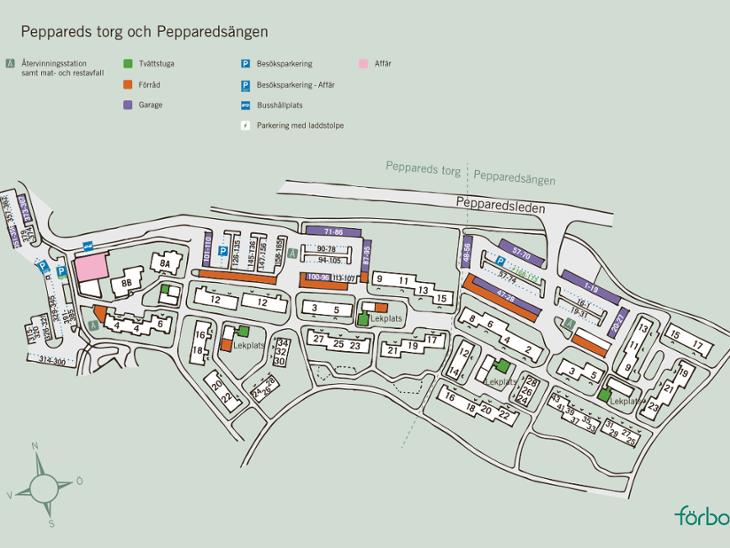 Bostad Peppareds Torg Mölndal