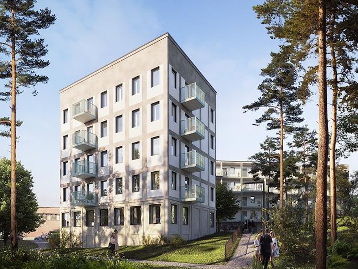 Bostad Sköndalsvägen Stockholm