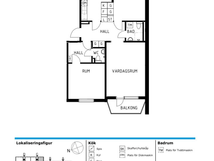 Bostad Åkragatan 4C Sala