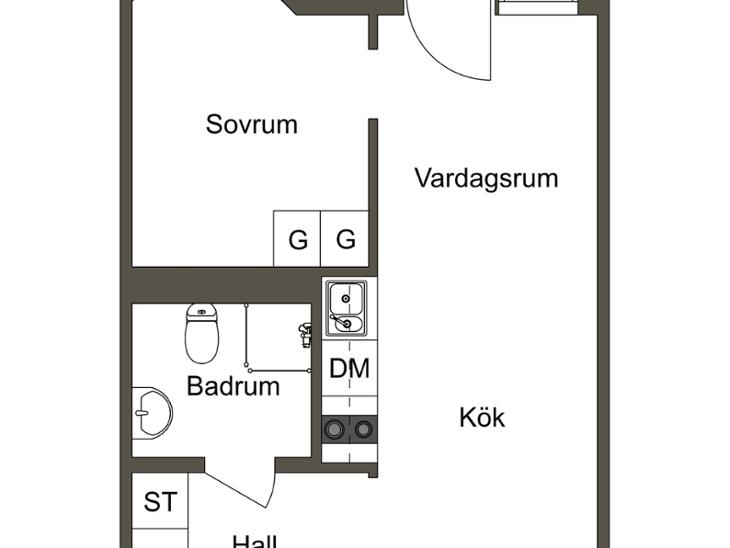 Bostad Kvarnbergsvägen Huddinge