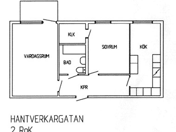 Bostad Hantverkargatan 26 Hofors