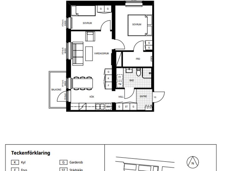 Bostad Dansbanevägen Upplands-Bro