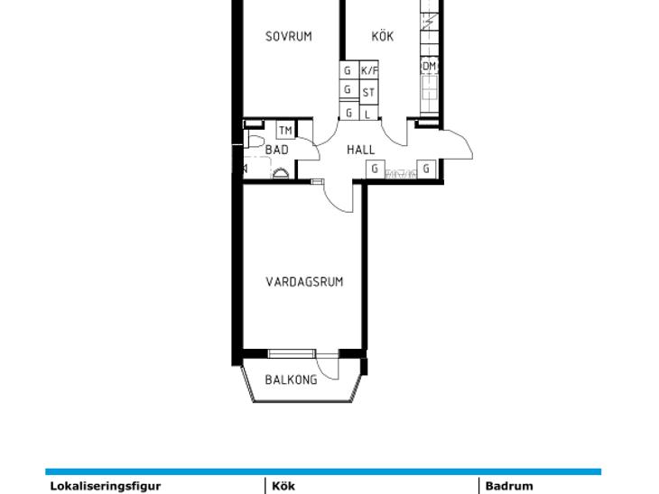 Bostad Åkragatan 2C Sala