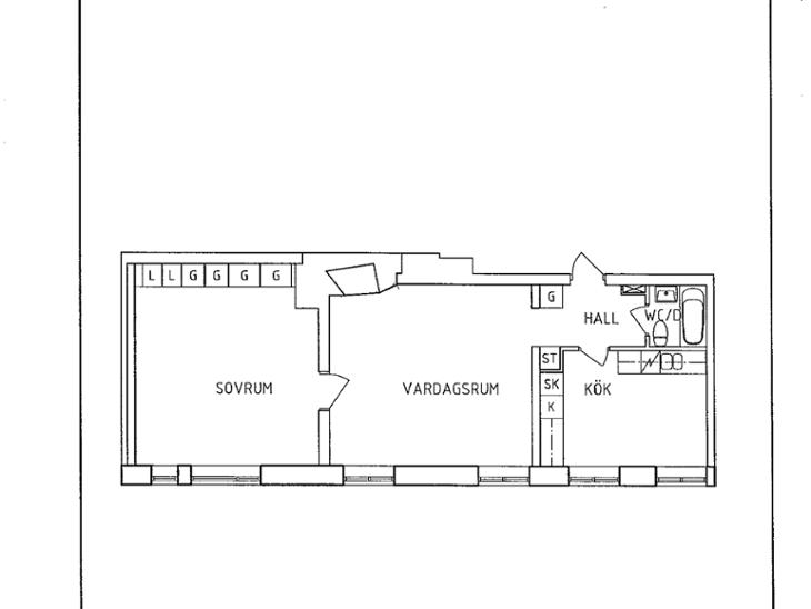 Bostad Eknäsgatan Norrköping