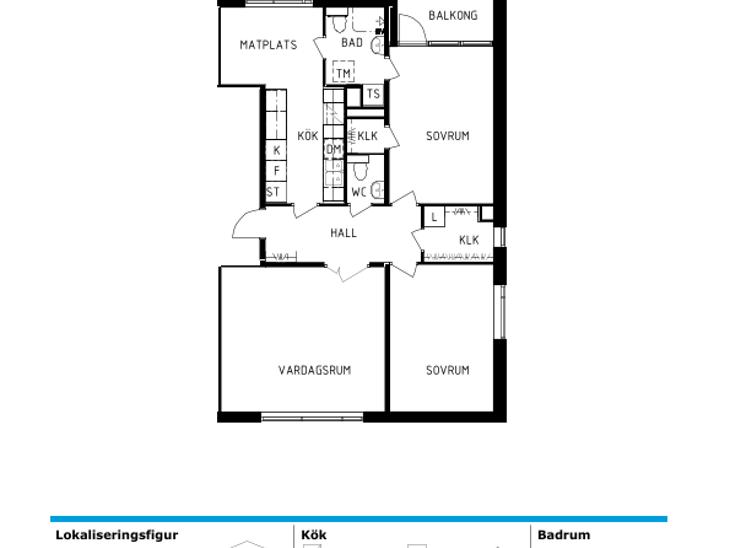 Bostad Berggatan 16D Sala