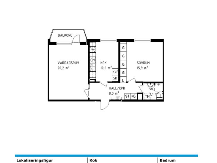 Bostad Åkragatan 5A Sala