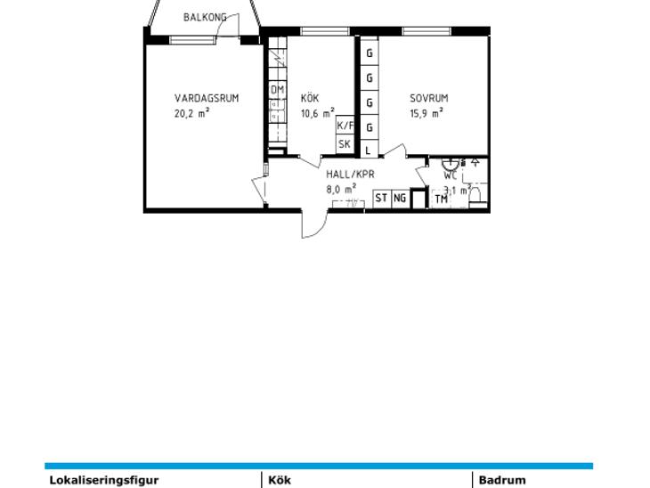 Bostad Åkragatan 3A Sala